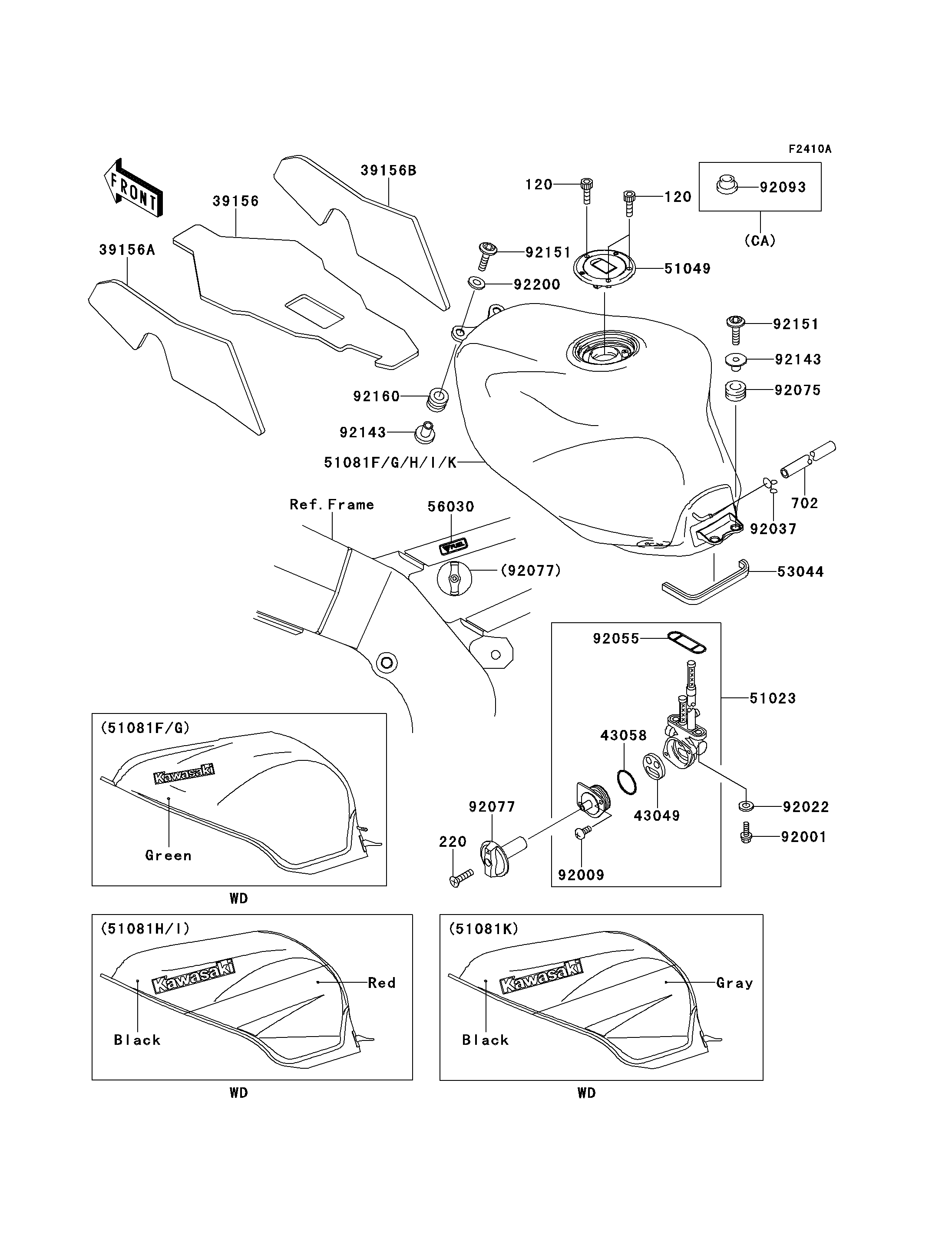 Fuel Tank(ZX900-E2)