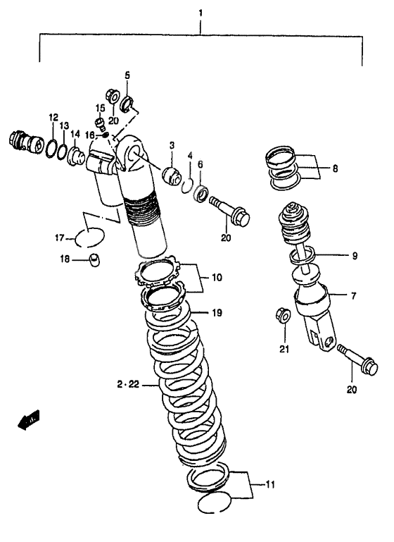 Shock absorber              

                  Model v