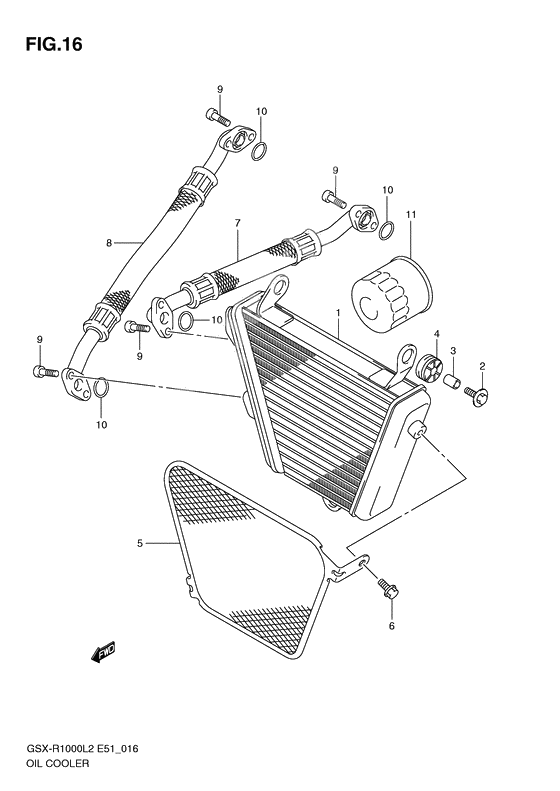 Oil cooler