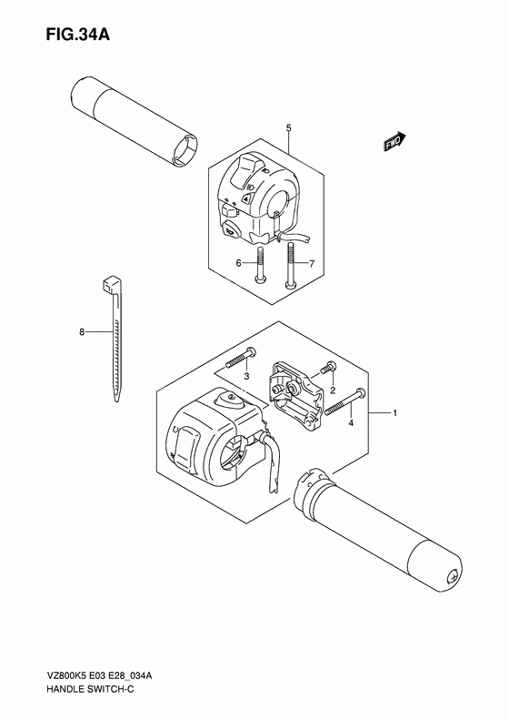 Handle switch              

                  Model k7/k8/k9