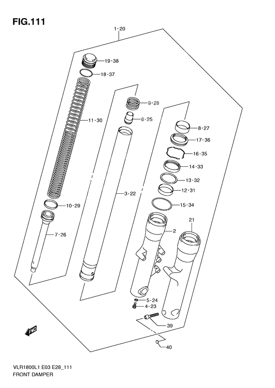 Front damper