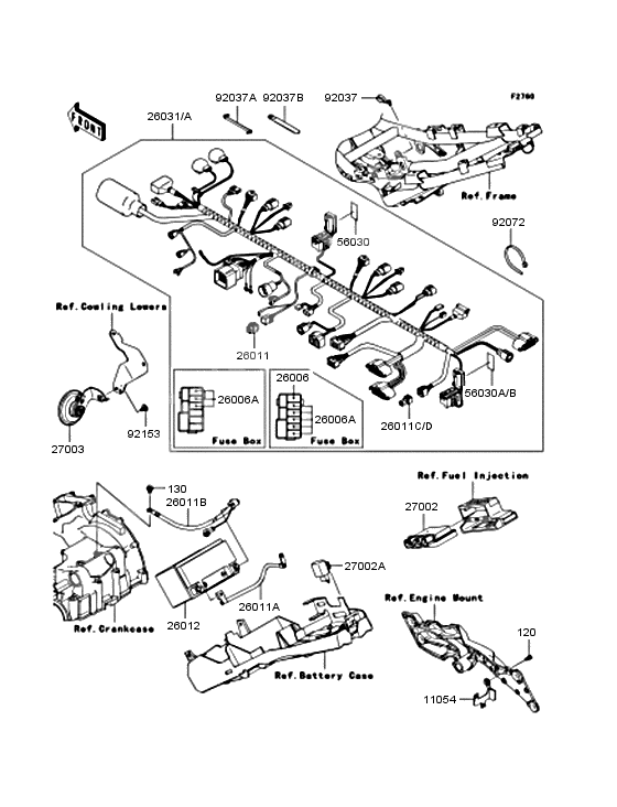 Chassis electrical equipment