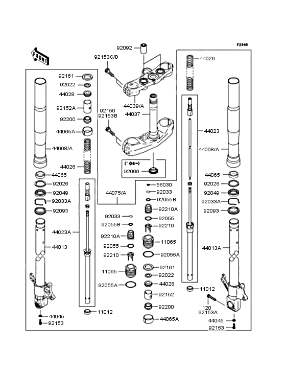 Front fork              

                  1/2