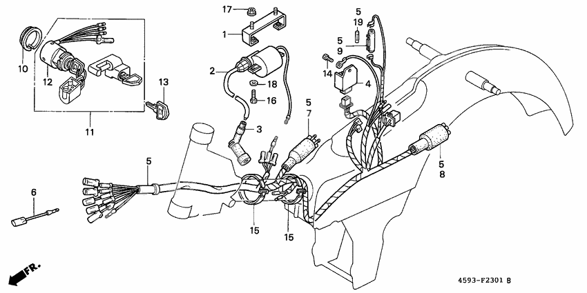 Harness wire              

                  2