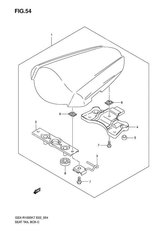 Seat tail box