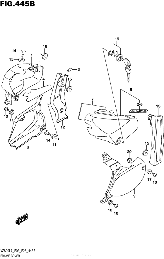 Боковые панели (Vz800L7 E28)