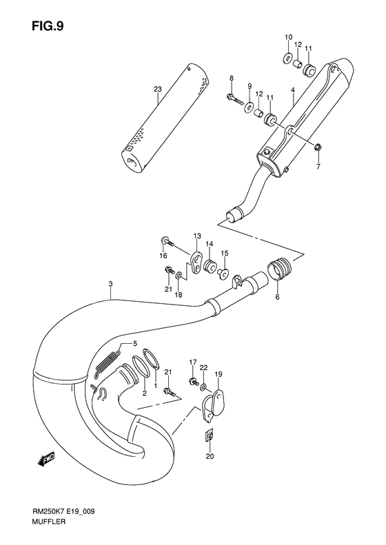 Muffler comp