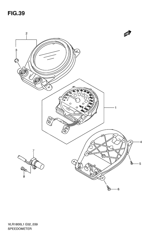 Speedometer              

                  Vlr1800l1 e24