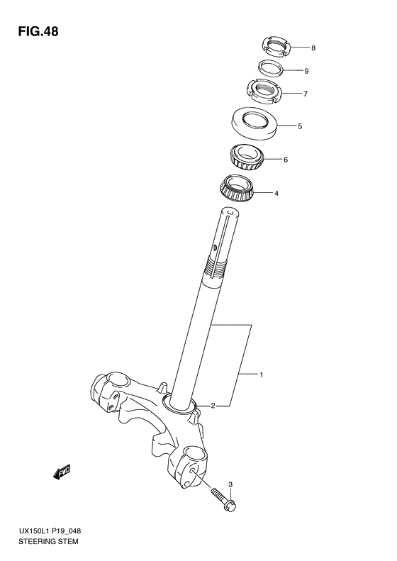 Steering stem