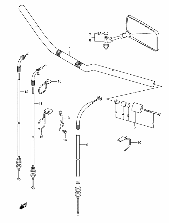 Handlebar              

                  With out cowling