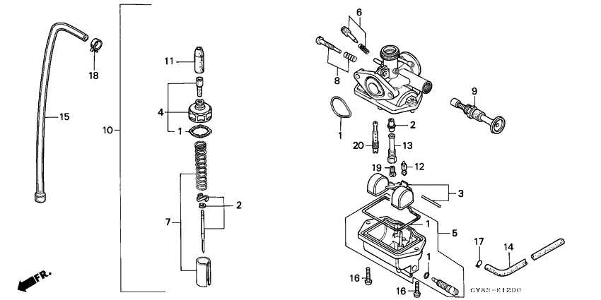 Carburetor assy