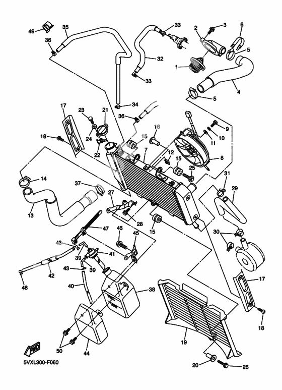 Radiator & hose