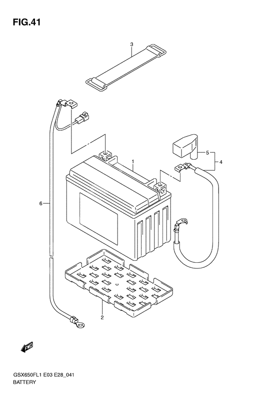 Battery              

                  Gsx650fl1 e33