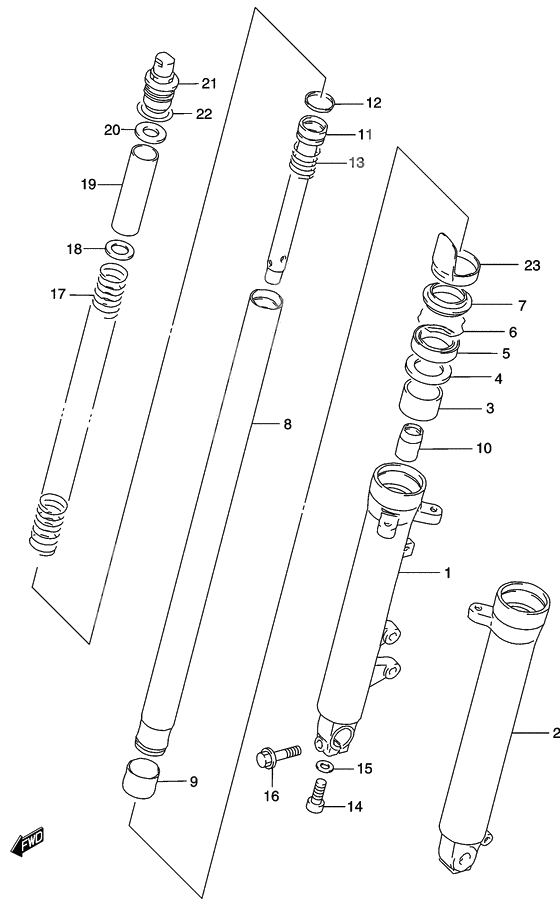 Front damper