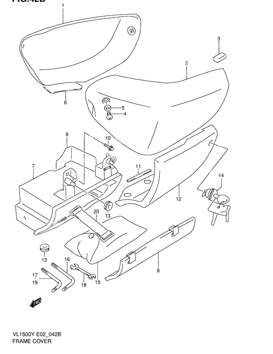 Frame cover              

                  Model k2/k3