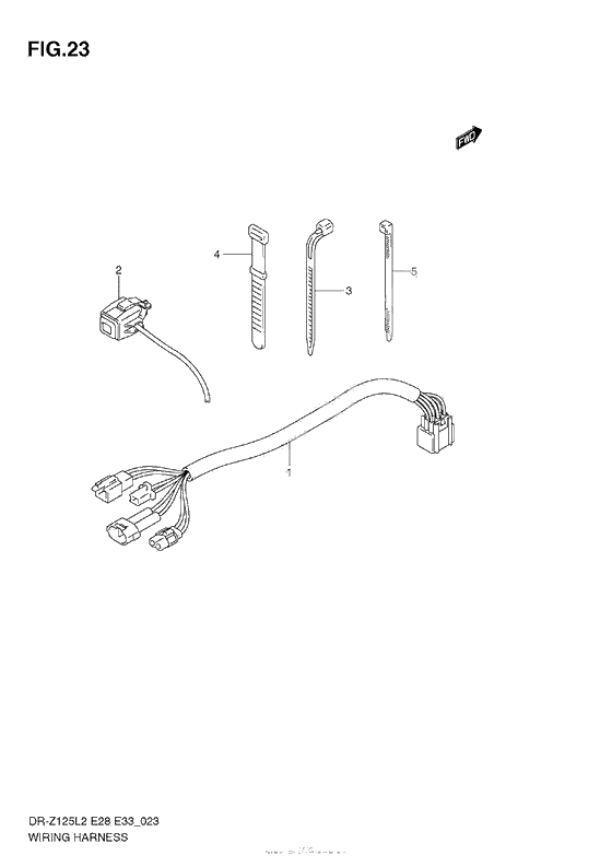 Wiring Harness (Dr-Z125 E33)