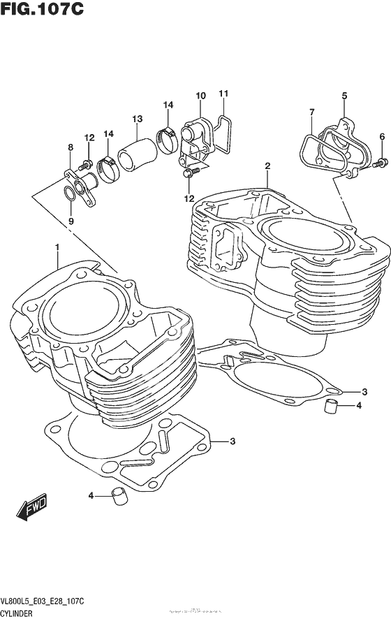 Cylinder (Vl800Tl5 E03)