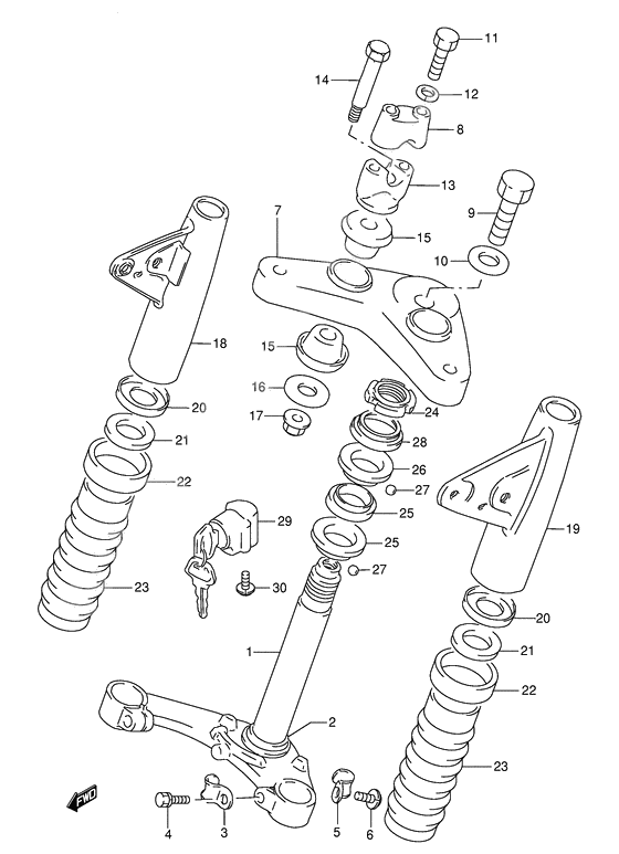 Steering stem              

                  P9