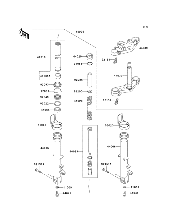 Front fork