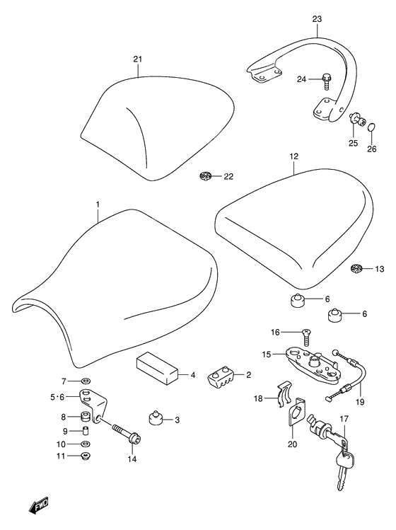 Seat              

                  Model x/y