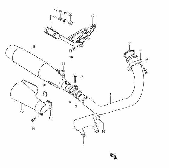 Muffler comp