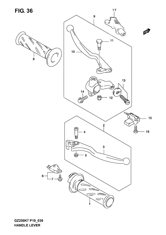 Handle lever