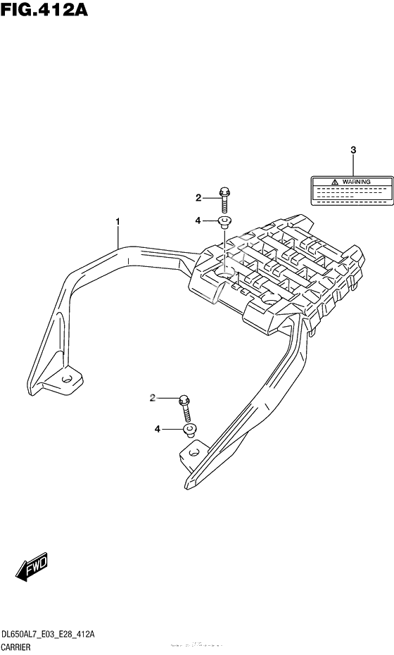 Carrier (Dl650Al7 E03)