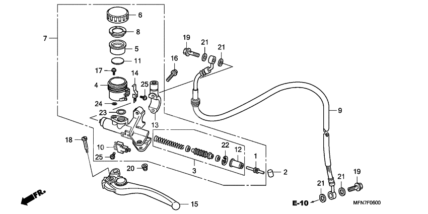 Clutch master cylinder