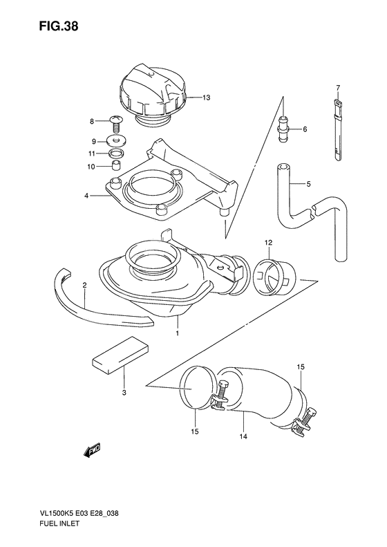 Fuel inlet