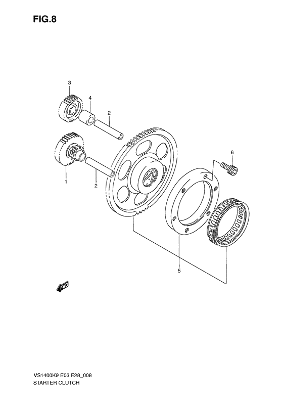 Starter clutch