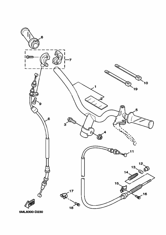 Steering handle
