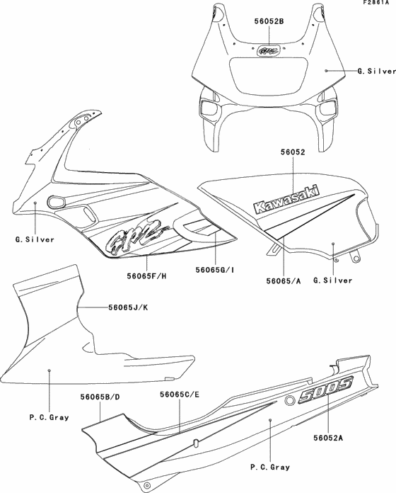 Decals(silver)
