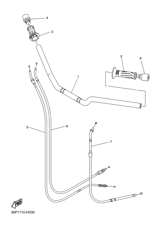 Steering handle