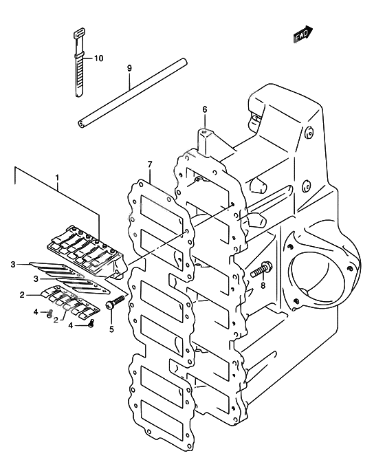 Inlet case