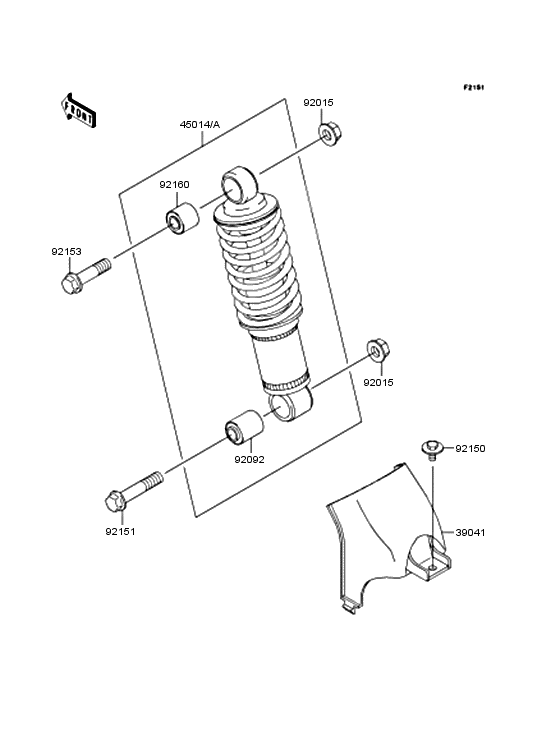 Suspension/shock absorber