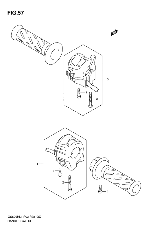 Handle switch