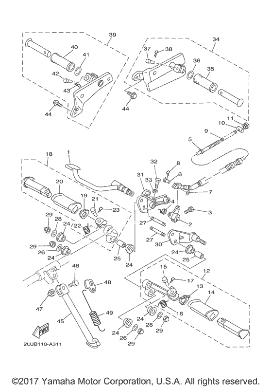 Подножки & Подставка