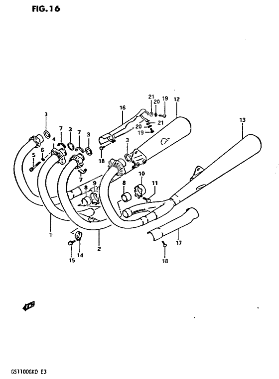 Muffler comp