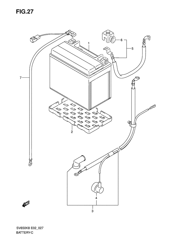 Battery              

                  Sv650/sv650u/sv650s/sv650su