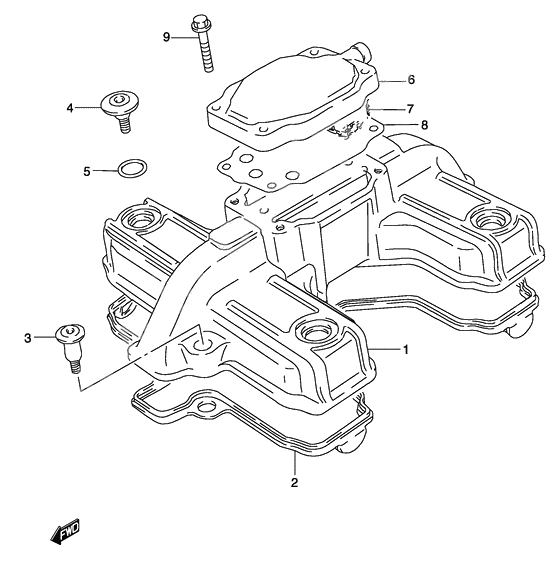 Cylinder head cover