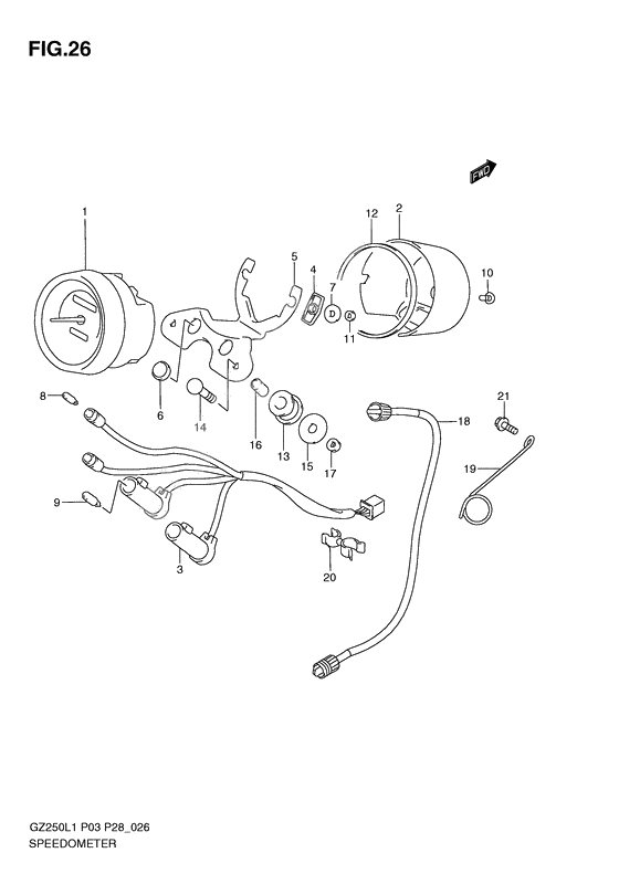 Speedometer              

                  Model p33