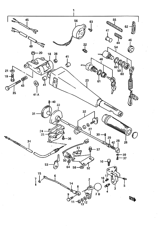 Opt:tiller handle