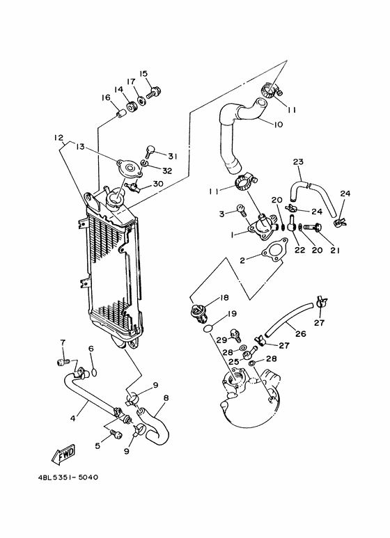 Radiator. hose