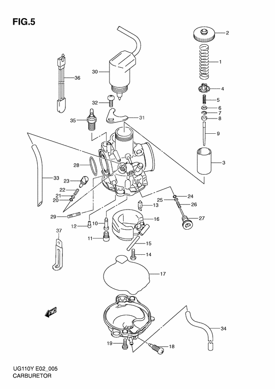 Carburetor assy