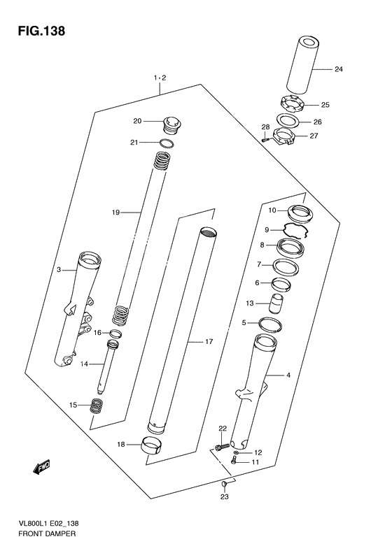 Front damper