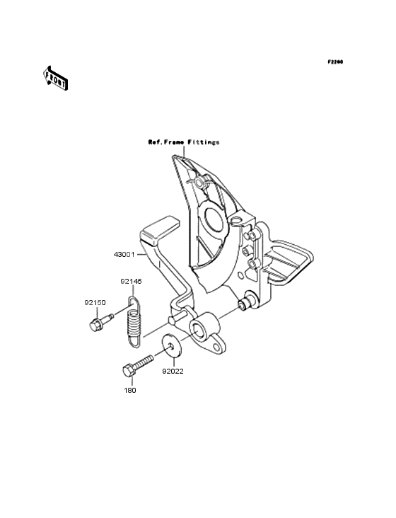 Brake pedal