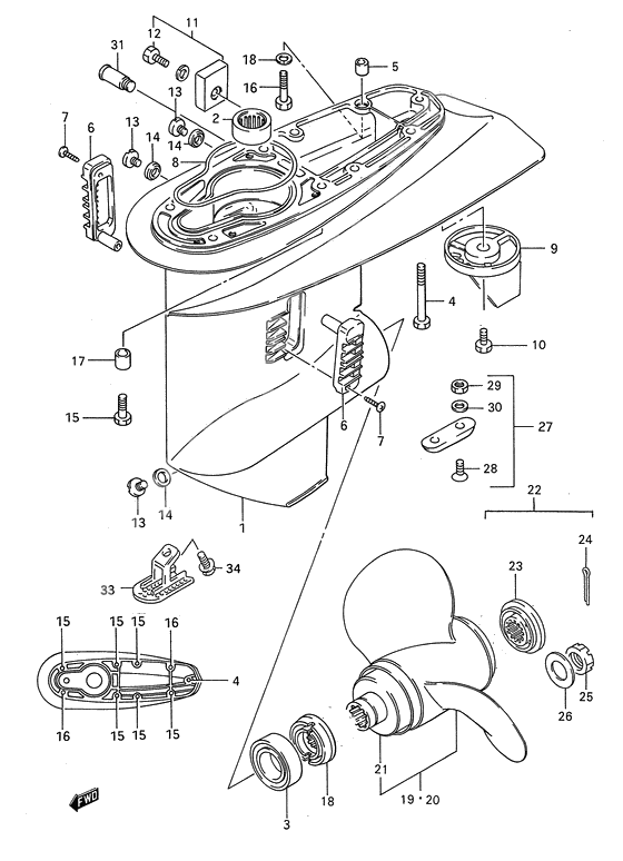 Gear case