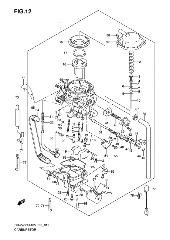 Carburetor assy