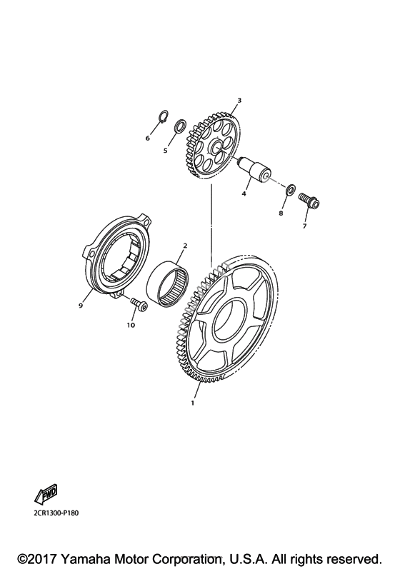 Привод стартера