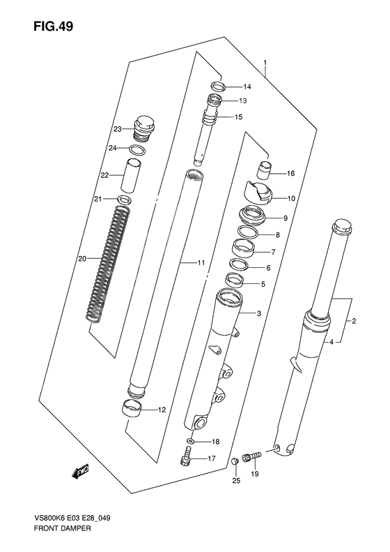 Front damper